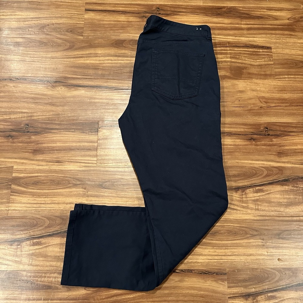 UNTUCKit Pants Mens 38x32 Blue Chino Straight Fit Cotton Stretch 5 Pocket Casual